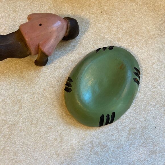 Chulucanas Nativity Pottery Folk Art VTG 9 Piece Painted Made in Peru Christmas - Picture 7 of 16